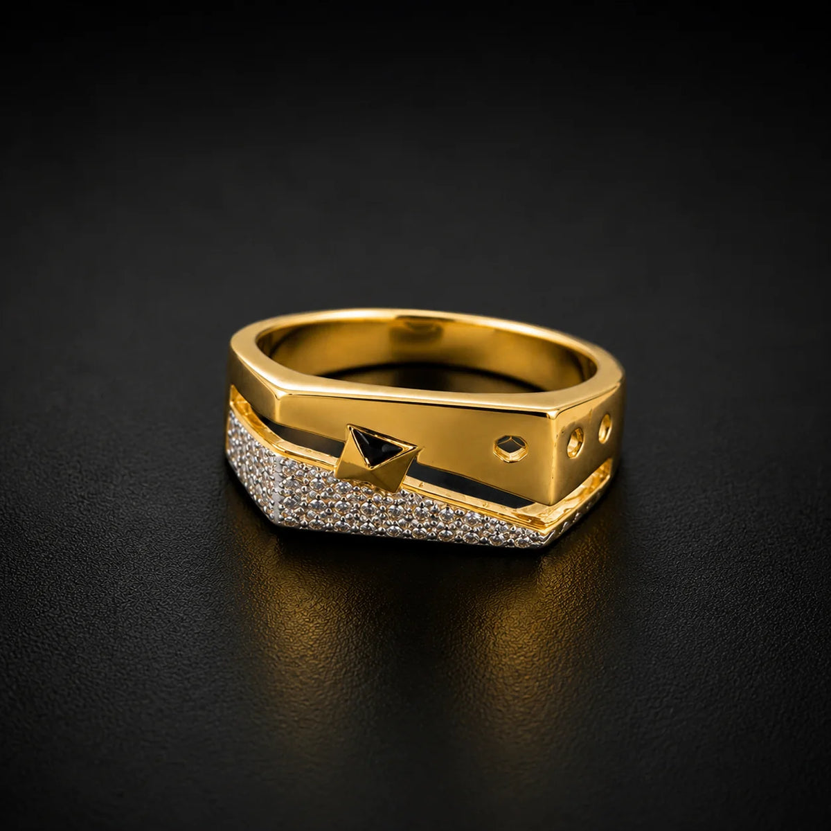 Golden Arrow Edge Ring GMR -26
